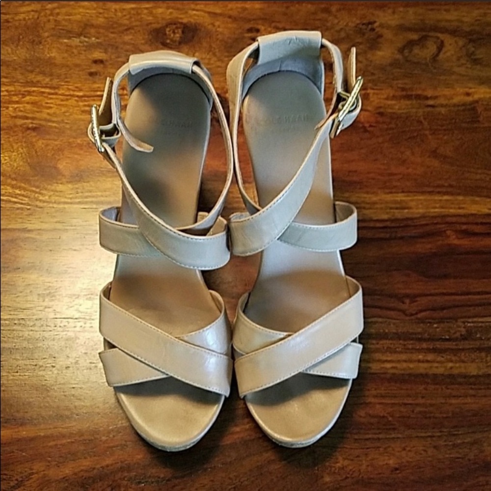 Cole Haan Wedge Sandals size 6.5